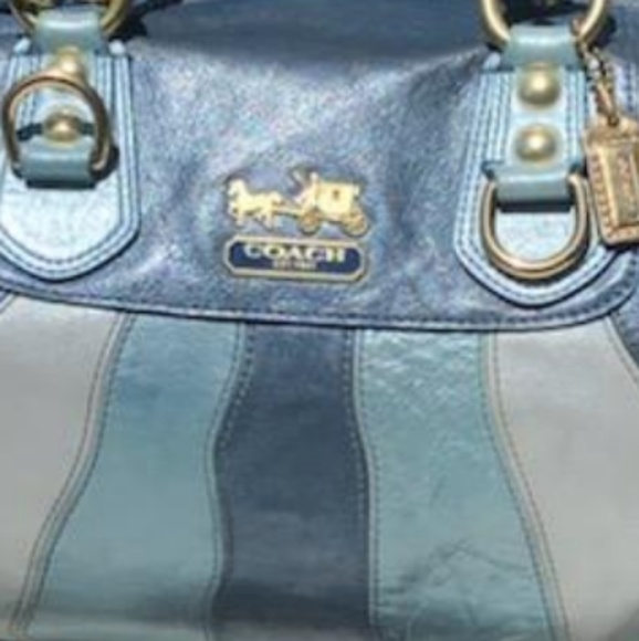 Authentic Multi Colored Coach Bag - Picture 8 of 8